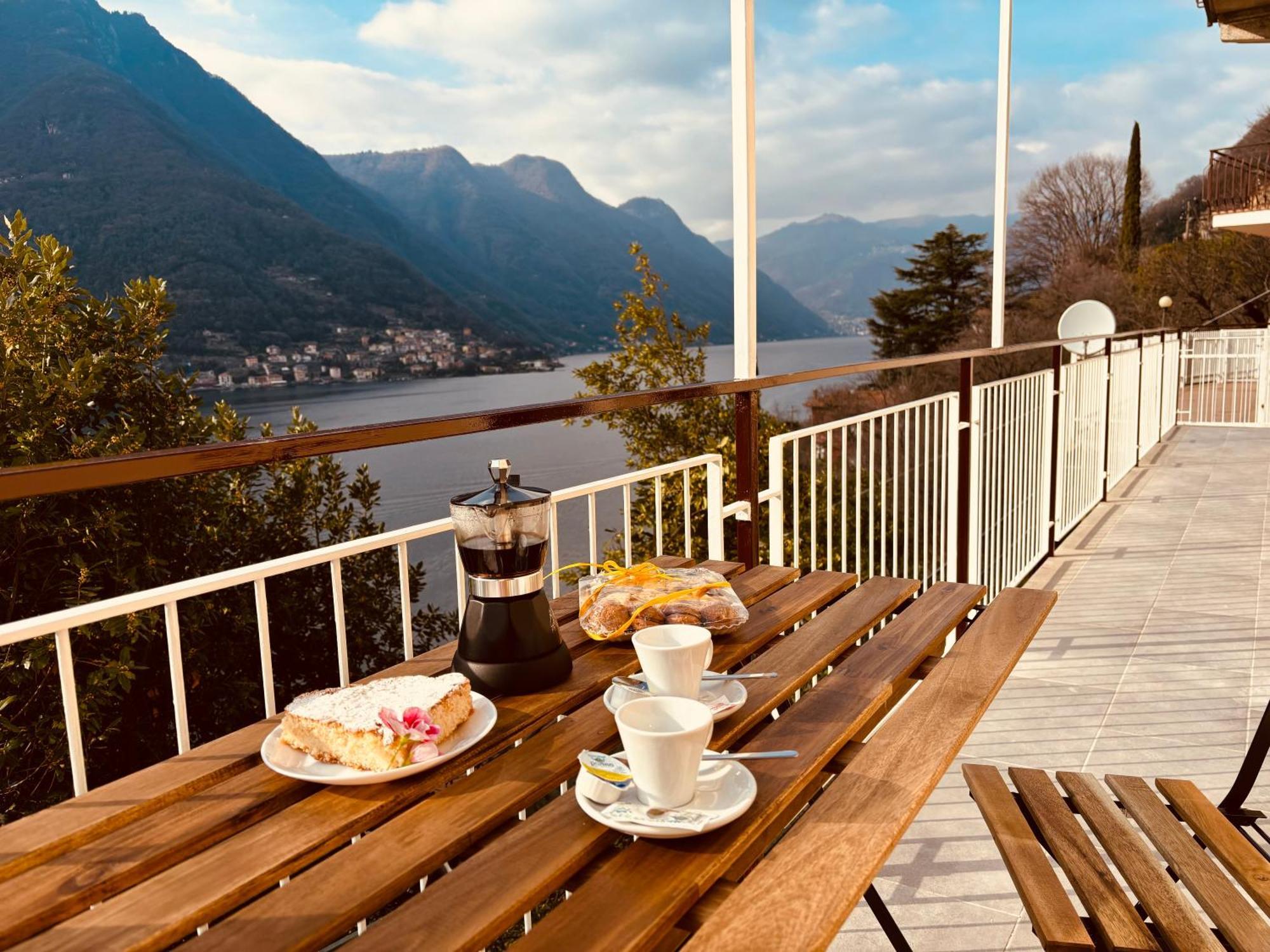 Como Lake Paradise Vicino A Nesso E Bellagio Pognana Lario Eksteriør billede